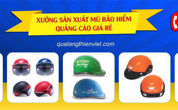 In mũ bảo hiểm logo tại Đà Nẵng giá rẻ, chất lượng cao