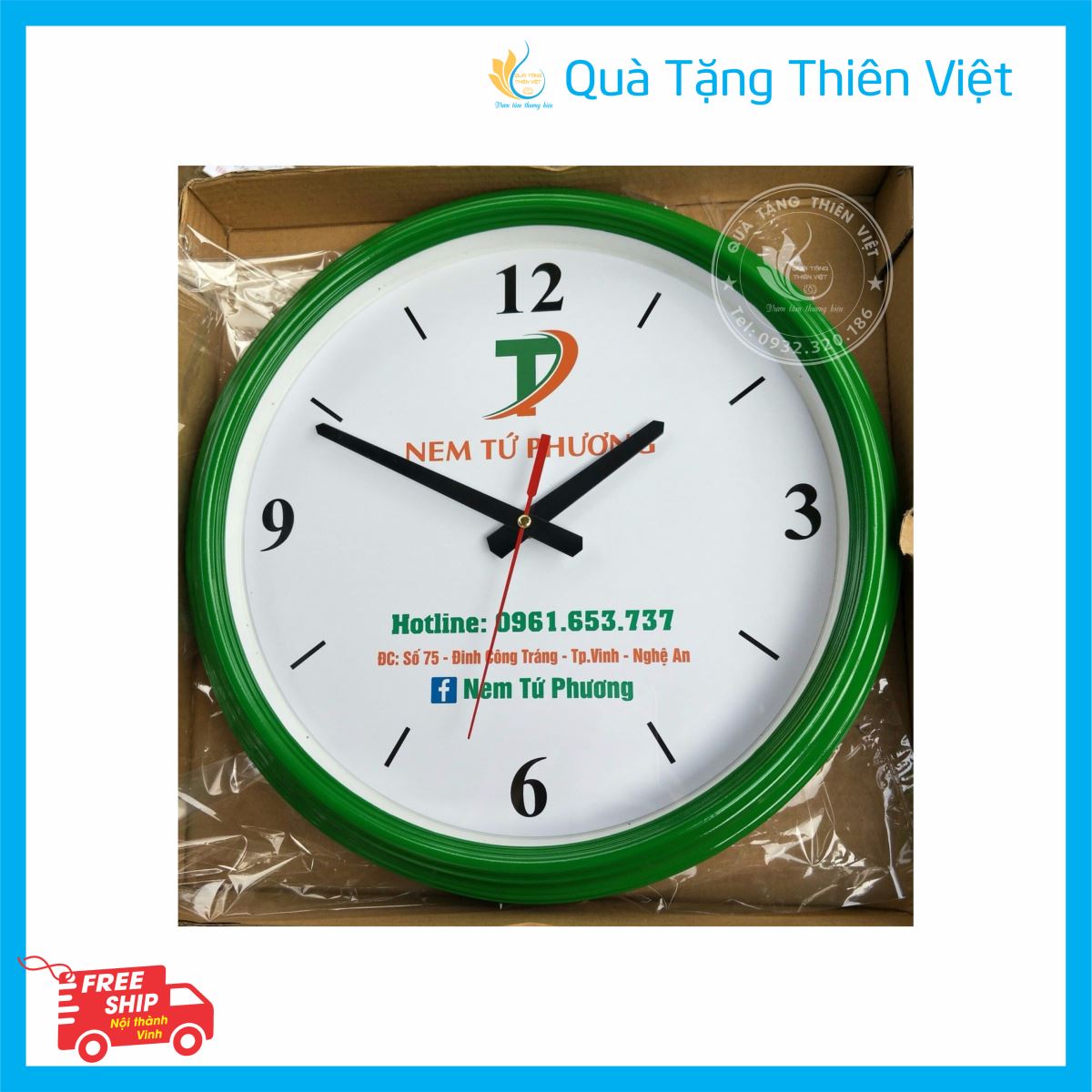 Đồng Hồ In Logo giá rẻ tại Đà Nẵng 2