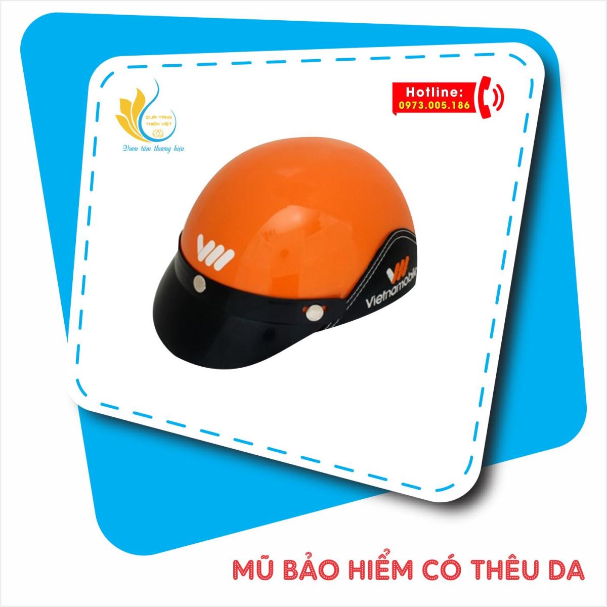 In mũ bảo hiểm logo tại Đà Nẵng giá rẻ 8