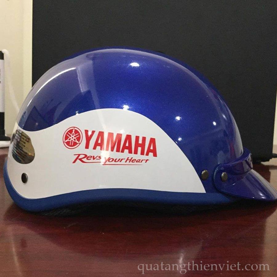 Mũ bảo hiểm in logo Yamaha