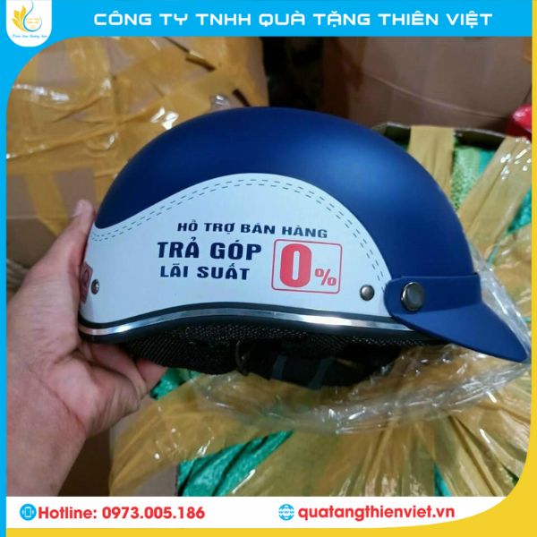 Xu hướng sử dụng mũ bảo hiểm in logo tại Phú Yên