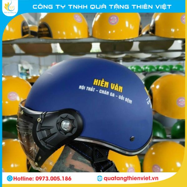 Xưởng in mũ bảo hiểm tại Phú Yên giá rẻ