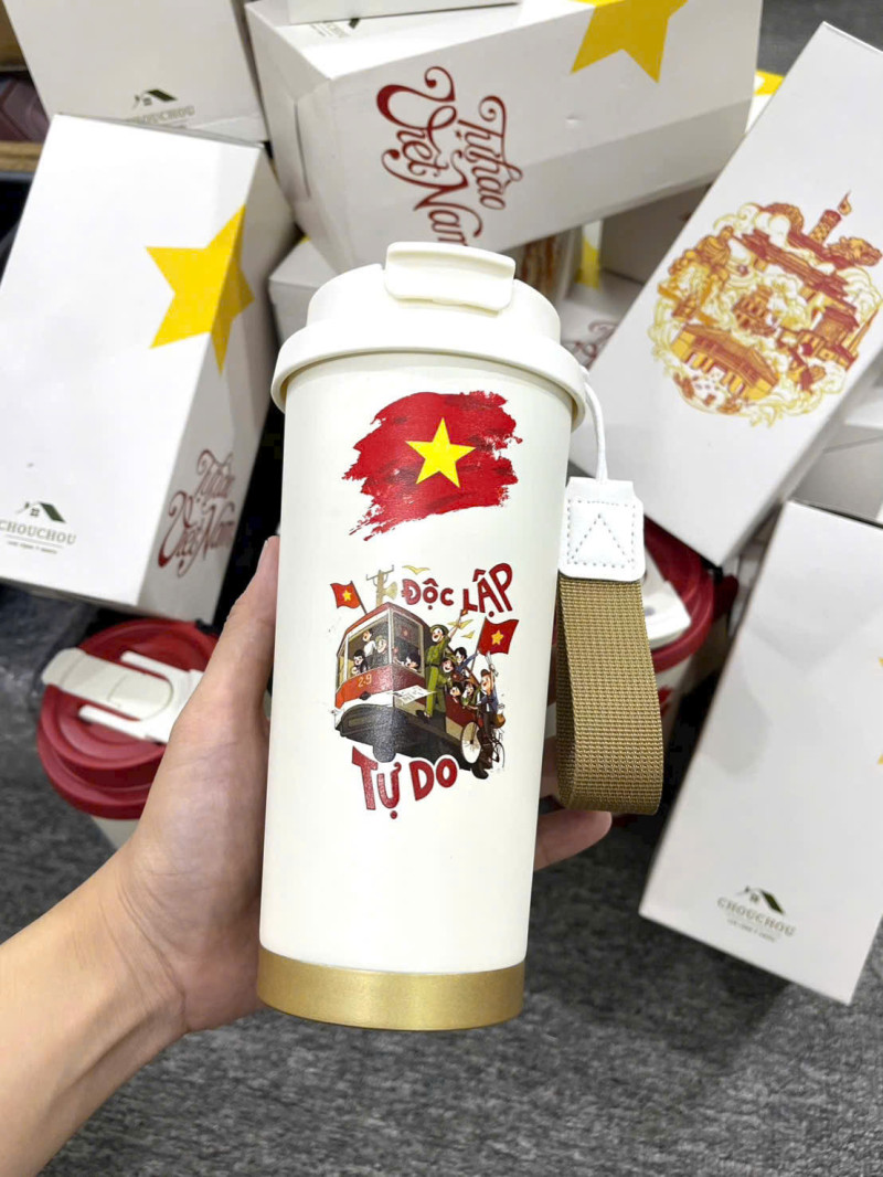 Ly giữ nhiệt in logo