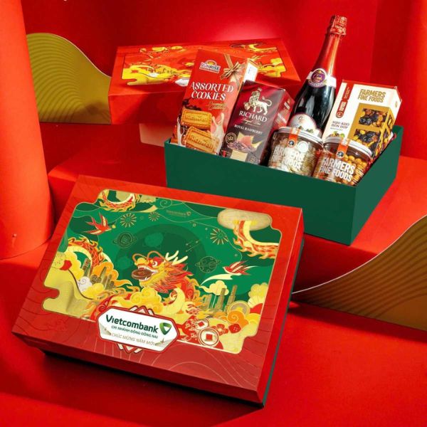 Hộp quà Tết thiết kế riêng