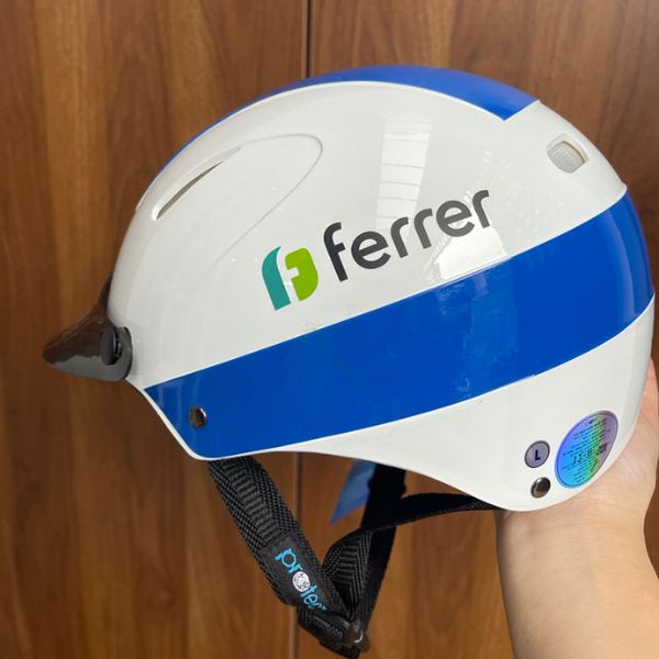 Nón bảo hiểm in logo