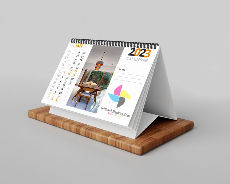 Lịch in ấn theo yêu cầu