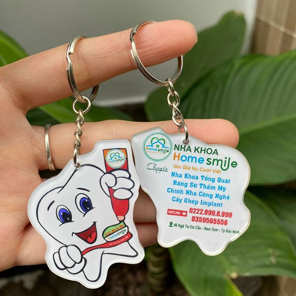 Móc chìa khóa in logo