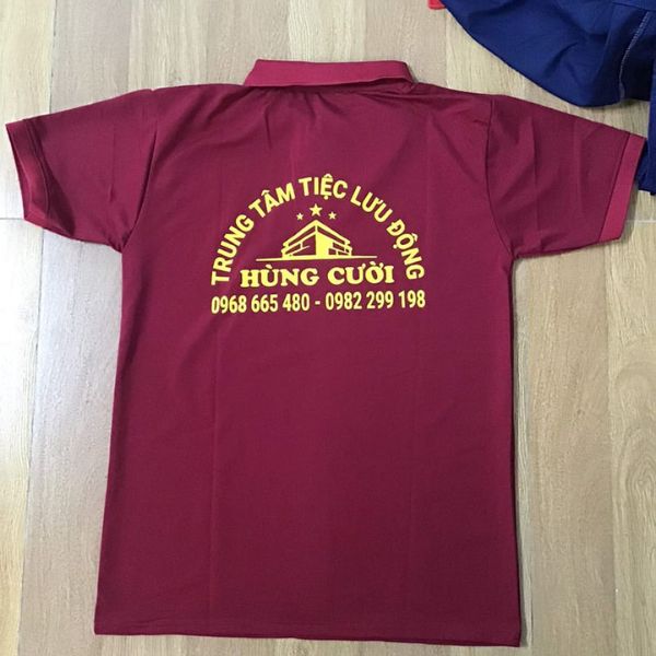 Áo thun in logo thương hiệu