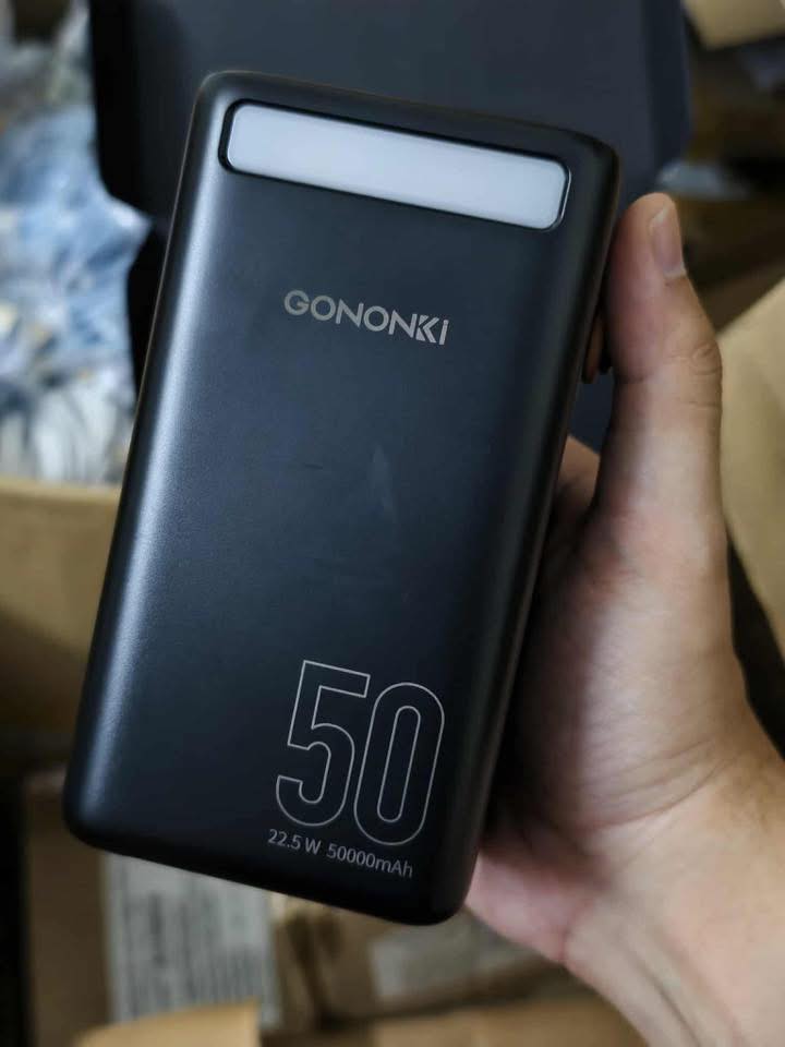 Pin sạc dự phòng in logo