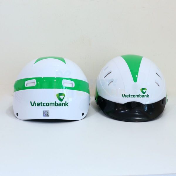 Nón bảo hiểm quảng cáo thương hiệu