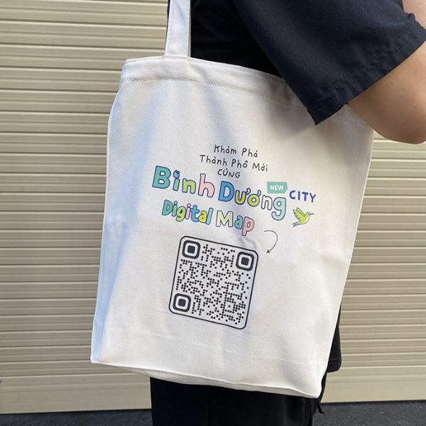 Túi vải canvas in logo