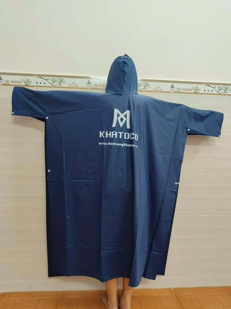 Áo mưa in logo