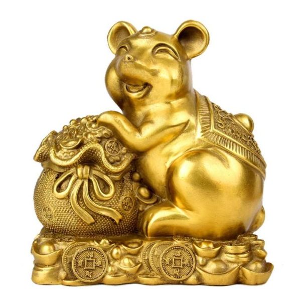 Tượng linh vật bằng đồng