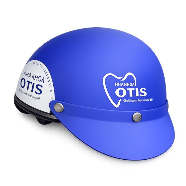Kho mẫu nón bảo hiểm in logo tại Quà Tặng Thiên Việt 3