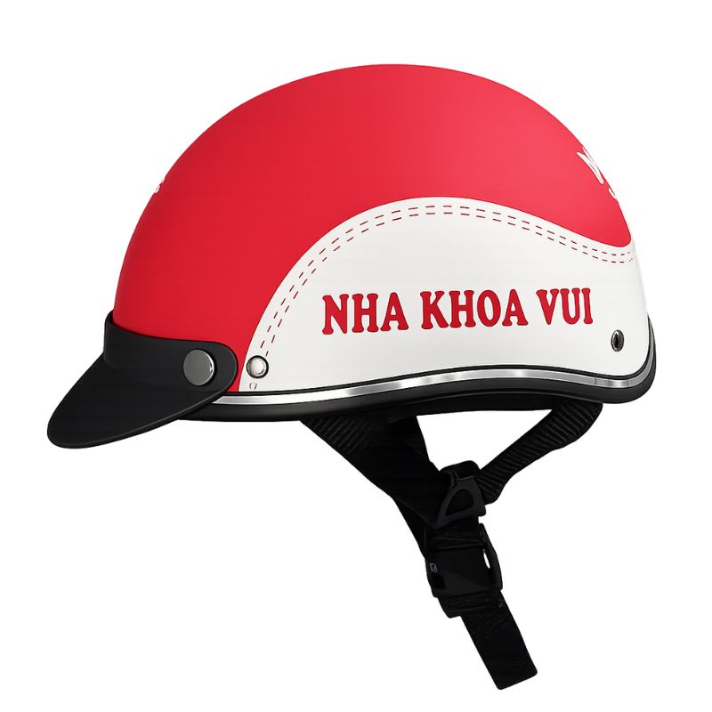 Mũ bảo hiểm in logo phù hợp với những đơn vị nào