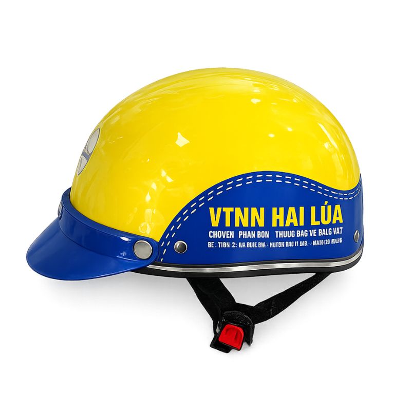 Doanh nghiệp nên chọn loại nón bảo hiểm in logo theo yêu cầu nào