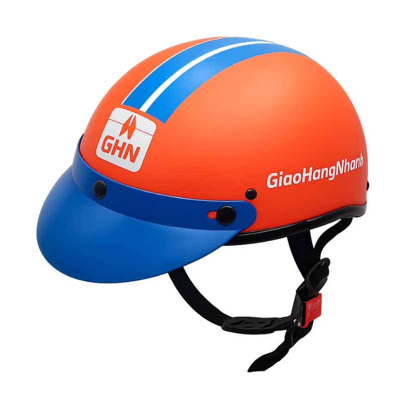 Có thể in logo lên những vị trí nào trên nón bảo hiểm